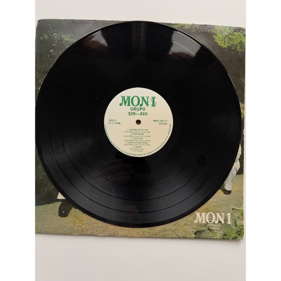 Grupo Sin-Ahi Self Titled 1983 LP Moni Records 1005 Discos Joey VG+ - Picture 4 of 7
